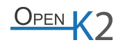 Logotipo de Open K2